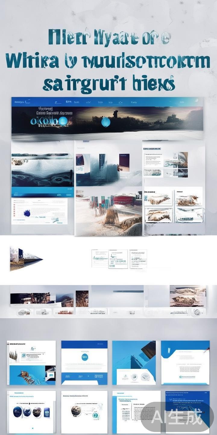 这类模板通常具有多样化的布局、丰富的视觉元素和个性